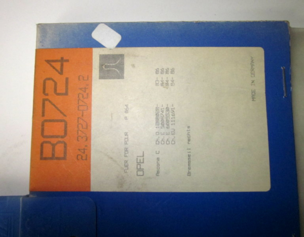 Bremsseil ATE Ascona C 1.3 1.6 1.8 und Diesel bis FG Nr.