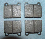 Satz Bremsbeläge vorne Opel Rekord A