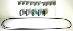 1x Bremsleitung 10x Verschraubung 5x Verbinder 4,75 mm Bördel F  PROFI-QUALITÄT